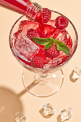 Image showing trendy summer cocktail