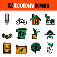 Image showing Ecology Icon Set