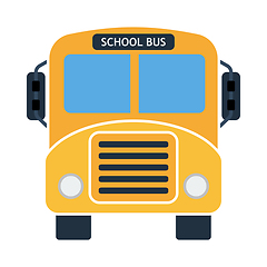 Image showing School Bus Icon