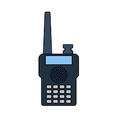 Image showing Portable Radio Icon