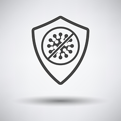 Image showing Shield From Coronavirus Icon