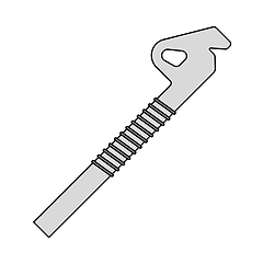 Image showing Alpinist Ice Screw Icon