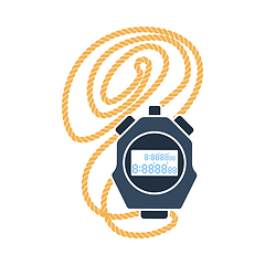 Image showing Coach Stopwatch Icon