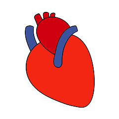 Image showing Human Heart Icon