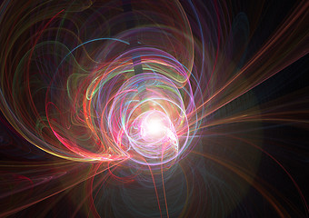 Image showing Glowing Vortex