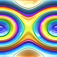 Image showing Seamless Rainbow Pattern