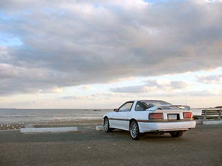 Image showing White Sportscar