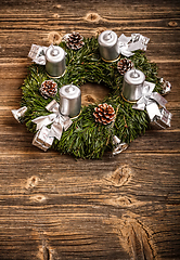 Image showing Advent wreath