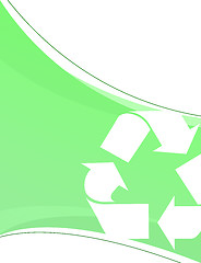 Image showing Green Recycling Layout