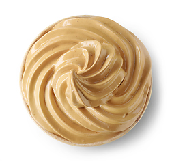Image showing whipped coffee caramel dessert