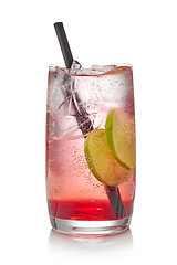 Image showing fresh summer cocktail