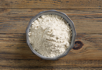 Image showing bowl of flour