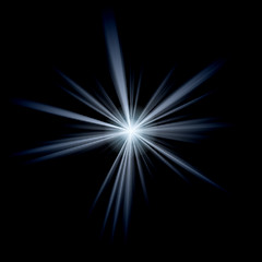 Image showing Abstract Lens Flare Burst