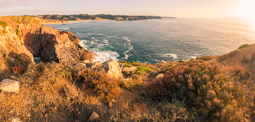 Image showing Ponta do Castelo by Carrapateira in Aljezur