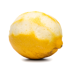 Image showing Peeled lemon fruit