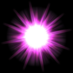 Image showing Solar Star Burst