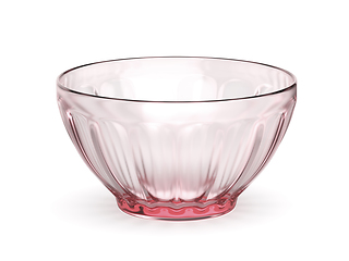 Image showing Empty glass bowl