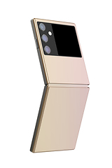 Image showing Modern foldable smartphone