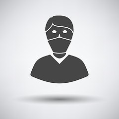 Image showing Medical Face Mask Icon