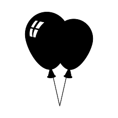 Image showing Two Balloons Icon