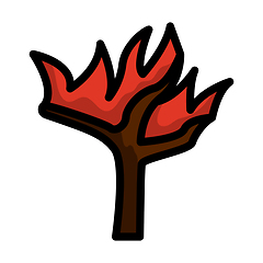 Image showing Wildfire Icon