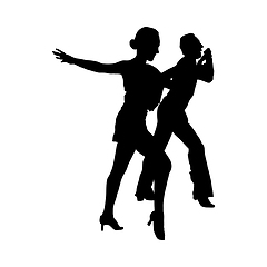 Image showing Dancer Silhouette