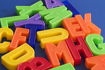 Image showing messy letters