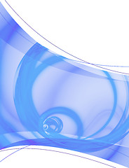 Image showing Blue Design Layout
