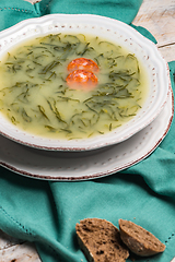 Image showing Caldo verde soup