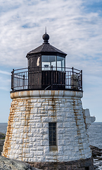 Image showing castle hill lighthouse in newport rhode island