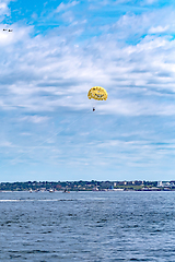 Image showing newport rhode island scenic views at harbour