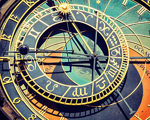 Image showing Prague astronomical clock