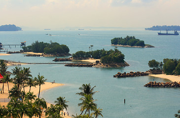 Image showing Sentosa Beach 