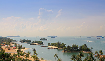 Image showing Sentosa Beach 