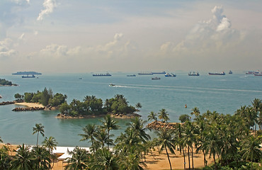 Image showing Sentosa Beach 