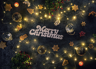 Image showing Merry Christmas concept