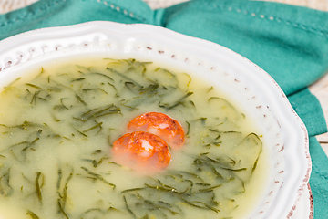 Image showing Caldo verde soup