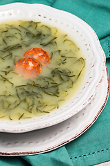 Image showing Caldo verde soup