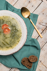 Image showing Caldo verde soup
