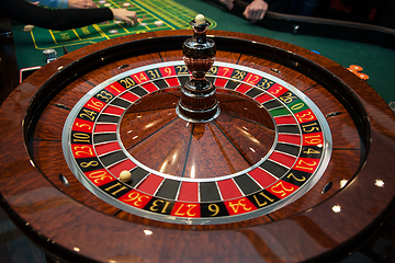 Image showing Casino, gambling and entertainment concept