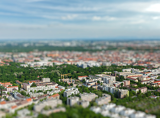 Image showing Aerial view of Munich. Munich, Bavaria, Germany