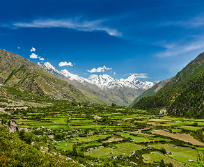 Image showing Valley in Himalayas