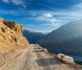 Image showing Road in Himalayas