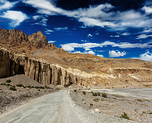 Image showing Road in Himalayas