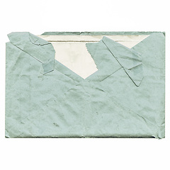 Image showing Vintage looking Letter envelope