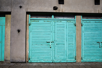 Image showing garage door