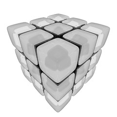 Image showing 3d Cubes