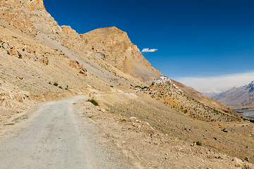 Image showing Ki monastery. Spiti Valley, India