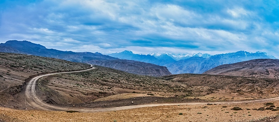 Image showing Road in Himalayas