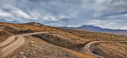 Image showing Road in Himalayas